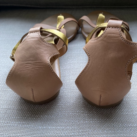 NWOT Seychelles Destiny Pink Gold Sandals Sz 9.5 - Picture 10 of 11